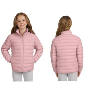 Eddie Bauer Down Large Jacket NEW Girls Packable Pink